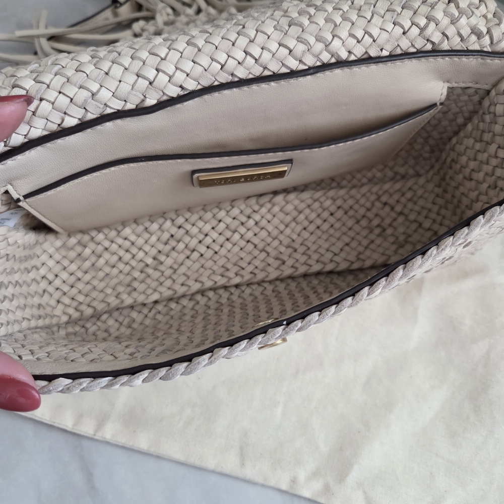 Tory Burch Kira Fringe Small Flap Shoulder Bag - Picture 10 of 14